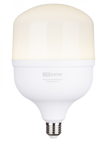 Лампа светодиодная T 50 Вт, 230 В, 4000 К, E27 (140x225 мм) TDM фото 4