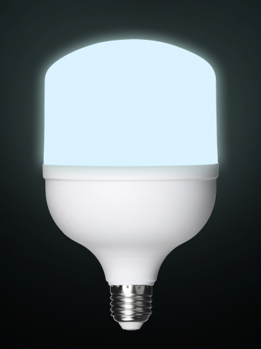 Лампа светодиодная T-40 Вт-230 В-6500 К–E27 (114x183 мм) НАРОДНАЯ фото 3