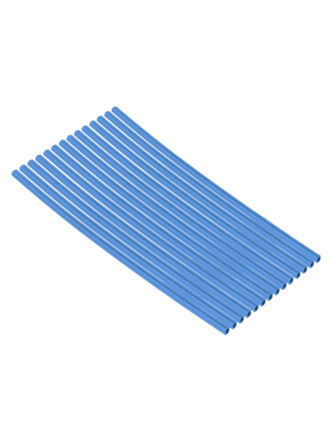 Набор трубок термоусаживаемых, клеевых "Моноцвет, синий 1,5/0,6 TDM" фото 3