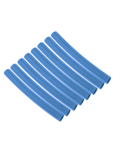Набор трубок термоусаживаемых, клеевых "Моноцвет, синий 7,9/2,65 TDM" фото 3