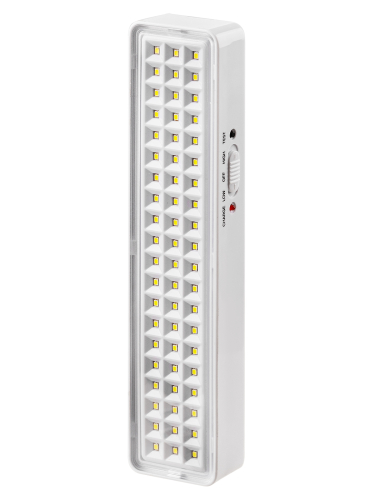 Светильник светодиодный аккумуляторный СБА 60 LED, DC, Li-ion 3,7 В 1,5 А*ч, 3-5 ч,пластик, Народный фото 3