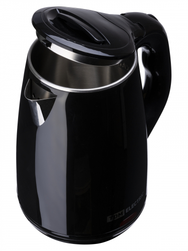 Электрический чайник "Ника", нержавеющая сталь / пластик, 1,8 л, 1800 Вт, черный, TDM фото 4