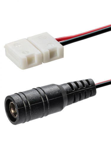Коннектор для соединения светодиодной ленты шириной 8 мм с разъемом для драйвера, (уп. 2 шт), TDM фото 4
