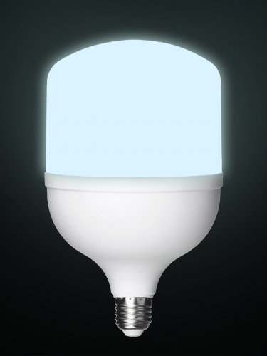 Лампа светодиодная T-50 Вт-230 В-6500 К–E27 (125x206 мм) НАРОДНАЯ фото 3