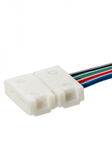 Коннектор для соединения светодиодной RGB ленты шириной 10 мм с драйвером, (уп. 2 шт), TDM фото 4