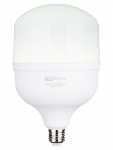 Лампа светодиодная T 50 Вт, 230 В, 6500 К, E27 (140x225 мм) TDM фото 4