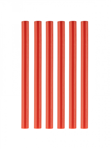 Клеевые стержни универсальные красные, 7 мм x 100 мм, 6 шт, "Алмаз" TDM фото 5
