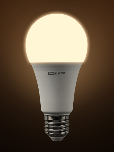 Лампа светодиодная А65 25 Вт, 230 В, 3000 К, E27 TDM фото 3