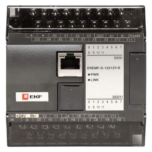 Модуль дискретного ввода/вывода EREMF 12/12 PRO-Logic EKF EREMF-D-12X12Y-R фото 10