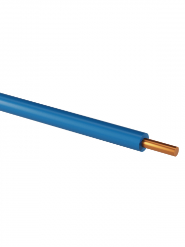 Провод ПуВнг(А)-LS 1х6,0 ГОСТ (100м), синий TDM фото 3