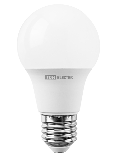 Лампа светодиодная А60 12 Вт, 230 В, 4000 К, E27 TDM фото 4