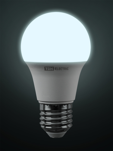 Лампа светодиодная А60 10 Вт, 230 В, 6500 К, E27 TDM фото 3